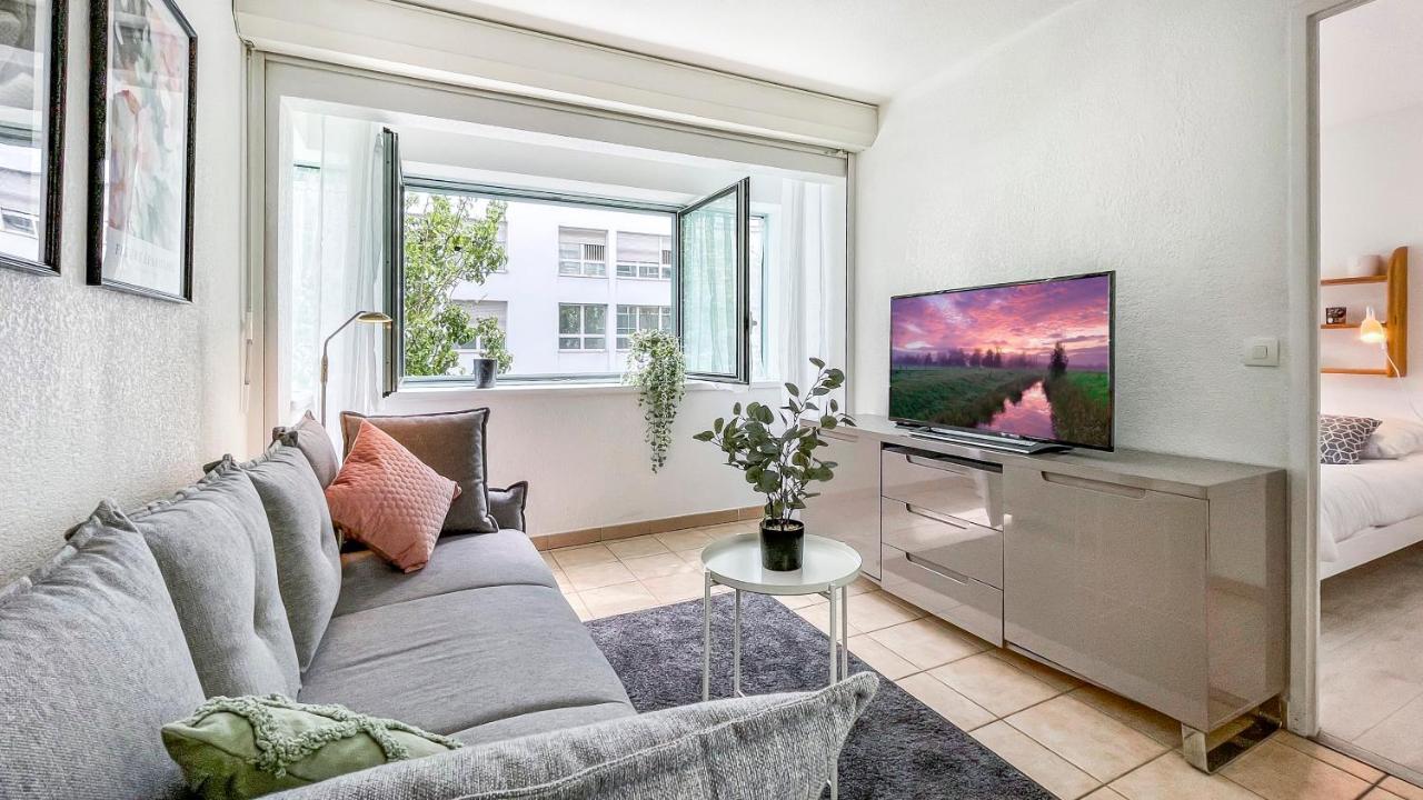 Homey Cycy - New / Free Parking / Hyper-Centre / Proche Geneve 안마스 외부 사진